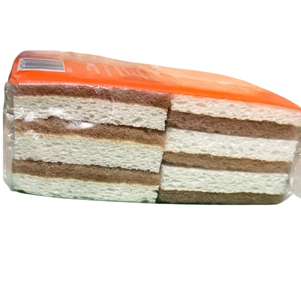 Full Circle In A Nutshell Walnut Scrubber Sponges 6 Pack FC24203‎ Eco Friendly
